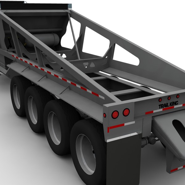 lwo trailer trail king - Trail King TKBD22-484... by bansheewoj